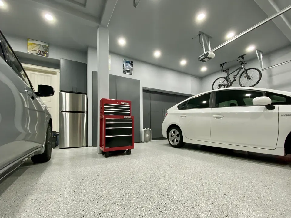 Garage finish: after