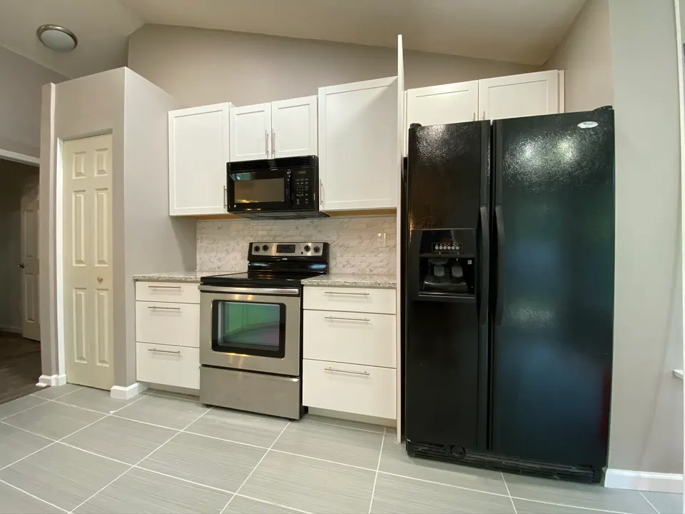 Kitchen and living area, Boiling Springs: after