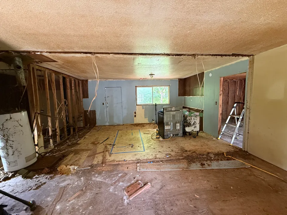 Whole-home renovation, Clinton: before