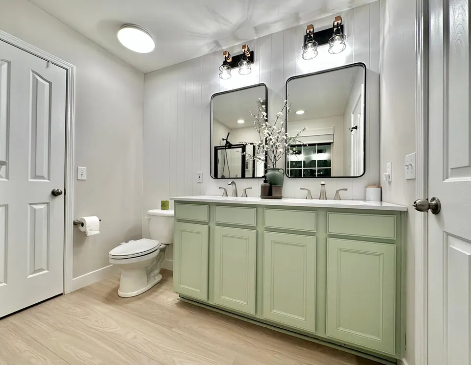 Bathroom remodel, Simpsonville: after
