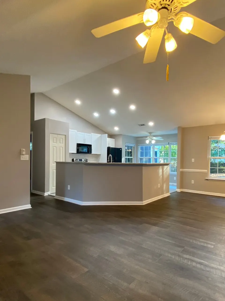 Kitchen and living area, Boiling Springs: after