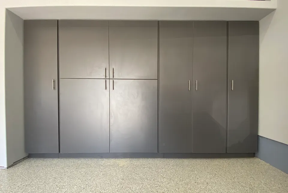 Garage finish: after