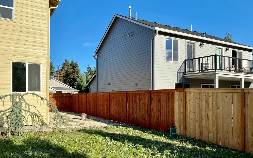 Fence restoration: after